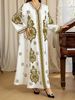 Women's Clothing Robes For Women Tourism Gold Stamped Robes And Long Skirts_ecoleips.com