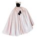 Pink Strapless Satin Evening Gown Women's French Style Princess Dress for Coming of Age Ceremony Engagement Party Bride Toasting_ecoleips.com