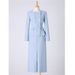 Blue Commuter Suit For Women High-End Two Piece Formal Attire With Jacket And Skirt Elegant Fashionable New Style Youthful Professional_ecoleips.com