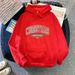 2024 New Fleece-Lined Thickened Women's Autumn Winter Printed Plus Size Loose Hooded Sweatshirt Slimming_ecoleips.com