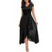 K New Lace Dress, Banquet Mini Dress, Long Dress, Party Evening Dress, Bridesmaid Dress_ecoleips.com