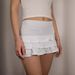 Verve Trendy Sexy Turn-Up Low-Waist Anti-Exposure Ruffle Sweet Spicy Girl Sports Cake Skirt Pants For Women_ecoleips.com