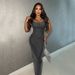 Sheer Mesh Backless Bodycon Dress – Rhinestone Embellished Sleeveless Mermaid Gown (S-XXL, Black/Brown, Elegant Evening & Party Wear For Women)_ecoleips.com