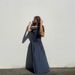 Summer Off-Shoulder Elegant Slim Fit Pleated Strapless Dress for Women European And American Style Cross Border Wholesale_ecoleips.com