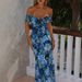 Women's Clothing Summer Women's Sexy Hot Print Ruffle Suspender Slim Figure Dress For Formal & Casual For Women_ecoleips.com