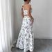Women's Stylish Elegant Printed Blouse Skirt Two Piece Set Casual Comfortable Spring Summer Autumn Fashion Outfit_ecoleips.com