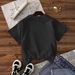 Women's Casual round Neck Short Sleeve T-Shirt Multi-Color Solid Loose Printed Top European American Style Fashion Sports_ecoleips.com