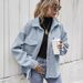 Women's Clothing Lapel Single Breasted Thick Wool Coat Solid Color Loose Fit Spring Clothing_ecoleips.com