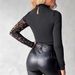2026 European And American Spring New Style Elegant Slim-Fit Lace Patchwork Irregular Long-Sleeve T-Shirt_ecoleips.com