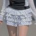 Summer Korean Style Girly Fashion Slim Fit Short Skirt European American Export Polka Dot Cake Skirt for Women_ecoleips.com