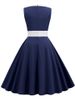 Summer Dress Women Robe Vintage Retro 50s 60s Sleeveless Rockabilly Party Dresses Vestidos_ecoleips.com