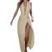 2026 Spring New Collection: Cross-Border European American Foreign Trade Women's Clothing - Elegant And Sexy Halter Neck_ecoleips.com