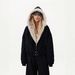 American Retro Mountain Carving Fur Collar Hooded Jacket Thickened Cold-proof Top Tide_ecoleips.com