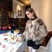 Fox Fur Jacket Women's Furry Fashion Smudge Short Furry Top_ecoleips.com