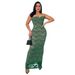 Women's Clothing Sexy Dress Lace Suspender Long Skirt_ecoleips.com