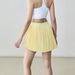 Women's Breathable Pleated Tennis Skirt - Anti-Slip Yoga Short Skirt For Fitness & Running_ecoleips.com