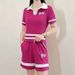 Women's Clothing Summer Plus Size Sporty Set For Women Casual Shorts Two Piece Set Stylish Salt Style For Formal & Casual For Women_ecoleips.com