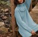 Oversized High-Neck Fringe Sweater – Chunky Knit Tunic Dress (S-XXXL, 7 Colors)_ecoleips.com