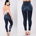 Cross-border Foreign Trade European And American Embroidered Jeans Pencil Slim-fit Pants For Women_ecoleips.com