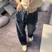 Women's Clothing Summer Design Niche Straight Pants High Waist Loose Slim Wide Leg Pants_ecoleips.com