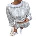 Women's Clothing Printed Long-Sleeved Suit Casual Street Fashion American Style Spring/Summer Pant Set Hot Selling_ecoleips.com