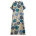 Real Shot Of 2024 Summer V-neck Cotton-linen Plus-size Loose-fitting Artistic Vacation-style Beach Dress, Vintage_ecoleips.com