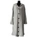 Oversized Hooded Cardigan Sweater Coat – Chunky Knit Mid-Length Wrap For Women, Boho Winter Outerwear In 9 Colors_ecoleips.com