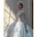 Women's Clothing Bride's Main Wedding Dress High End Heavy Duty High Quality Texture Trailing Long Sleeved Wedding Dress For The Princess On The Run_ecoleips.com