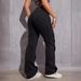 Women's Clothing New Denim Non Elastic Hip Hop Detachable Multi Button Stitching Straight_ecoleips.com