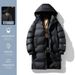 Men's Graphene-Infused Thermal Jacket – Stylish Hooded Winter Coat With Black & Gold Accents (M-5xl, Slim Fit, Machine Washable)_ecoleips.com