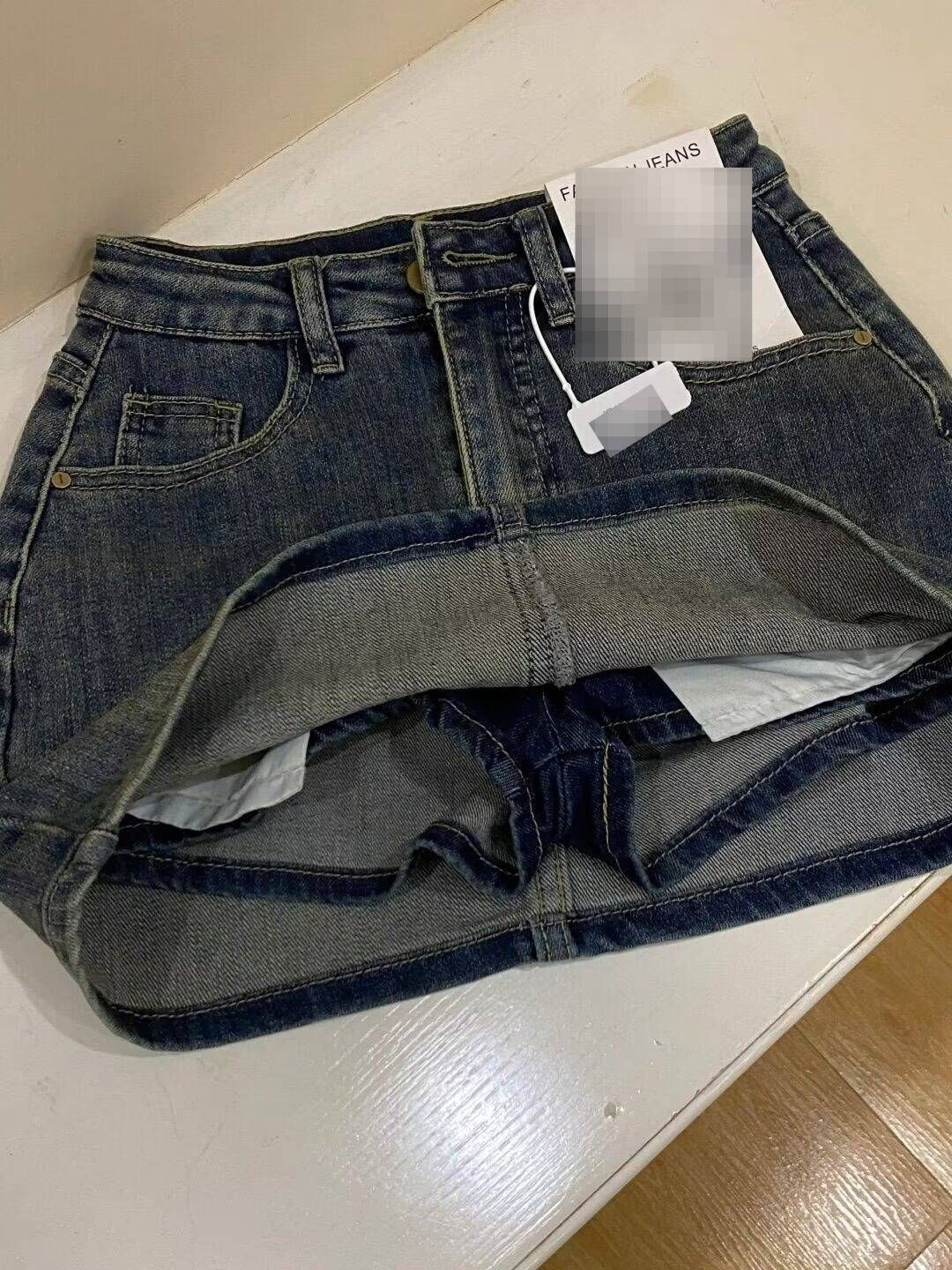 Women's High-Waisted Stretchy Slimming A-Line Mini Skirt American Retro Style Sexy Bodycon Summer Casual Skirt_ecoleips.com