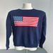 2027 Fashion Knitwear Pullovers Women O-Neck American Flag Pattern Long Sleeve Casual Loose Sweater_ecoleips.com