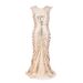 Verve 20251920Women's Beaded Embroidery Gown For Banquet Elegant Mermaid Long New Style Dress_ecoleips.com