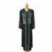 2025 Muslim Women's Clothing Arab Rhinestone Cardigan Zipper Hooded Long Sleeve Robe 74309#_ecoleips.com