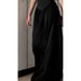 French Hepburn High-End Light Niche Unique Chic Little Black Strap Set Long Dress_ecoleips.com