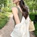 New Square Neck Cotton Base Camisole For Women Summer Outerwear Innerwear Slim Fit Sexy Solid Color Top_ecoleips.com