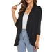 Cross-border European American Women's Fashion Independent Store Autumn New Solid Color Cardigan Jacket With_ecoleips.com