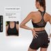 Women's Clothing Beautiful Back Hollow Yoga Sports Bra Shockproof Gathered Without Steel Ring Sports Underwear_ecoleips.com