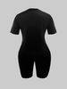 Summer Women's Casual Fashion Faith Print Loose T-shirt+shorts Two-piece Sportswear Suitable For Daily Wear-72_ecoleips.com