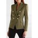 Women's Clothing multi color slim fit temperament commuter suits in stock_ecoleips.com