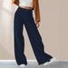 Suitable For All Seasons Women's Clothing 2024 Autumn Winter New Corduroy High Waist Slimming Casual Straight Long Pants For Women_ecoleips.com