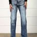 Women's Washed Stretch mid Rise Casual Straight Leg Jeans Versatile Fashionable Cotton Denim for Spring/Autumn Summer_ecoleips.com