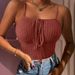 Women's Clothing Dress Fashion Suspenders Pit Strip Chest Straps Basic Vest Top_ecoleips.com