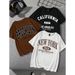 European Size Pure Cotton Women's Top Casual Minimalist Versatile Clothing 3 Pcs/Set by EZwear_ecoleips.com