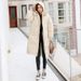 Women's Long Padded Coat Winter Warm Oversized Hooded Parka With Pockets – Black/White/Blue/Khaki/Coffee_ecoleips.com