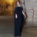 Voya Women's Summer New European And American Light High-End Fashion Rhinestone Ladylike Fitting Dress_ecoleips.com