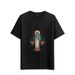 Women's T-Shirts Tshirt Muscle Freaks Virgin Mary Floral Illustration Style_ecoleips.com
