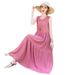 Summer Sleeveless Cotton For Women Plus Size Loose Long Over-the-Knee New Fashionable Slimming High-End Cake Dress_ecoleips.com