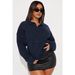 Soft & Cozy Oversized Knit Sweater Women's Casual Pullover With Shawl Collar – Elegant Fall & Winter Wardrobe Essential_ecoleips.com