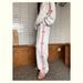Women's Clothing New Bow Sports Leisure Sweater Jacket Women's Straight Pants_ecoleips.com